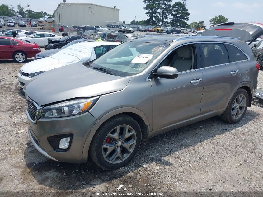 2017 KIA SORENTO SX V6 - 5XYPK4A50HG188521