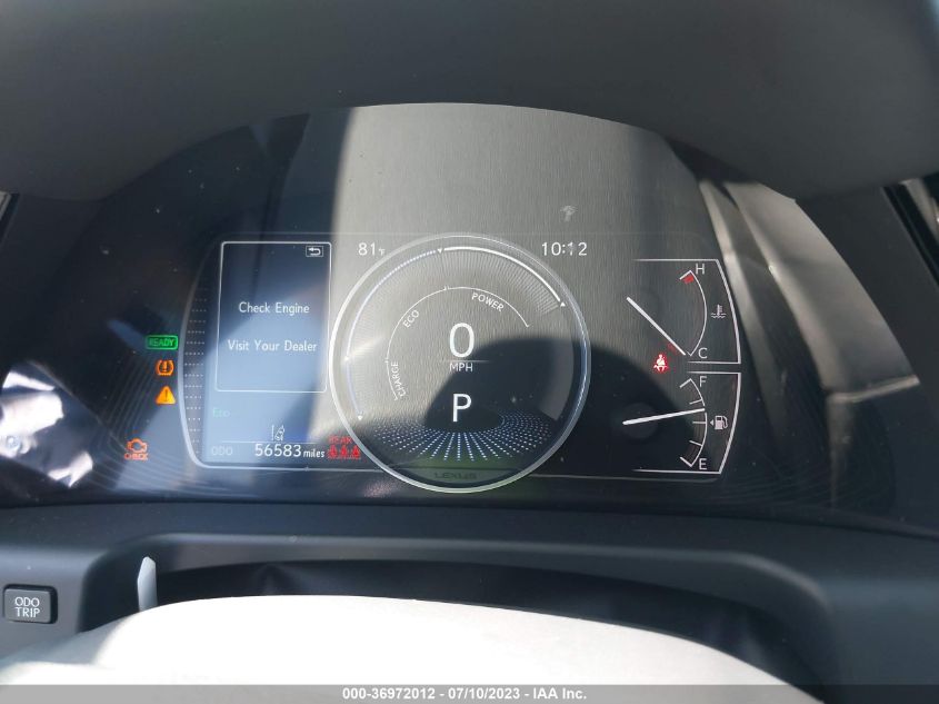 2022 LEXUS ES 300H 58ADA1C16NU016183