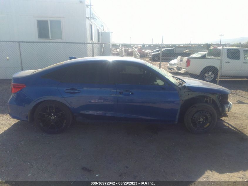 2022 HONDA CIVIC SEDAN SPORT - 2HGFE2F51NH586562