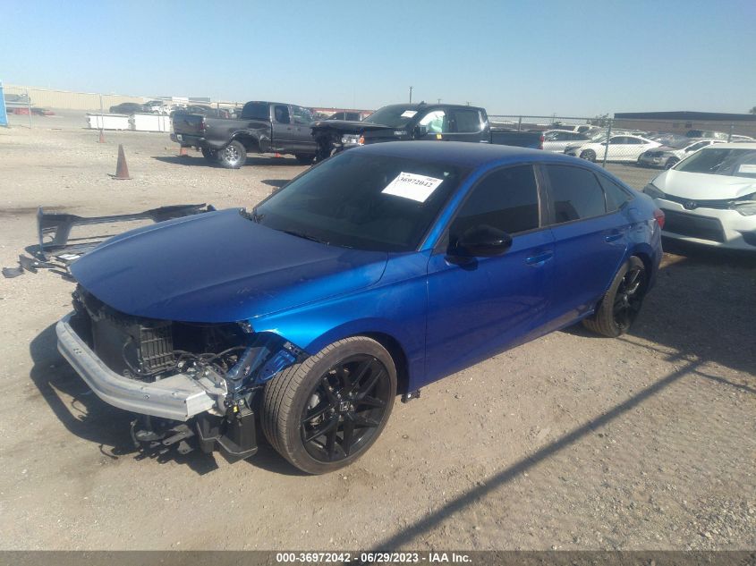 2022 HONDA CIVIC SEDAN SPORT - 2HGFE2F51NH586562