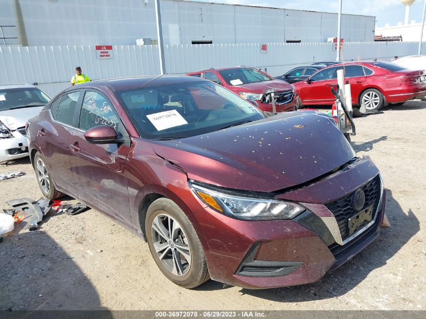 2022 NISSAN SENTRA SV - 3N1AB8CV6NY291950