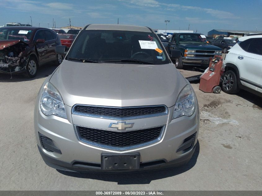 2013 CHEVROLET EQUINOX LS - 2GNALBEKXD1270131