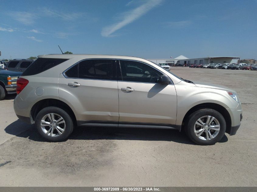 2013 CHEVROLET EQUINOX LS - 2GNALBEKXD1270131