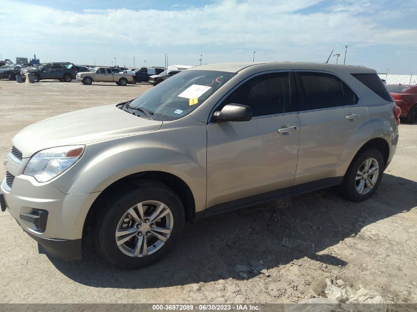 2013 CHEVROLET EQUINOX LS - 2GNALBEKXD1270131