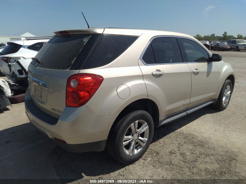 2013 CHEVROLET EQUINOX LS - 2GNALBEKXD1270131