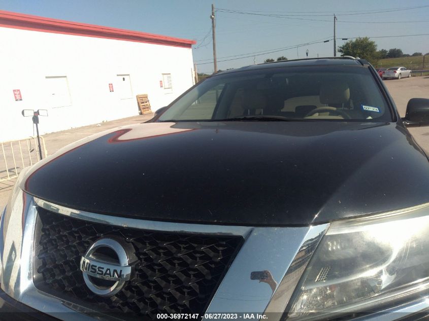 2014 NISSAN PATHFINDER SL - 5N1AR2MN9EC626739