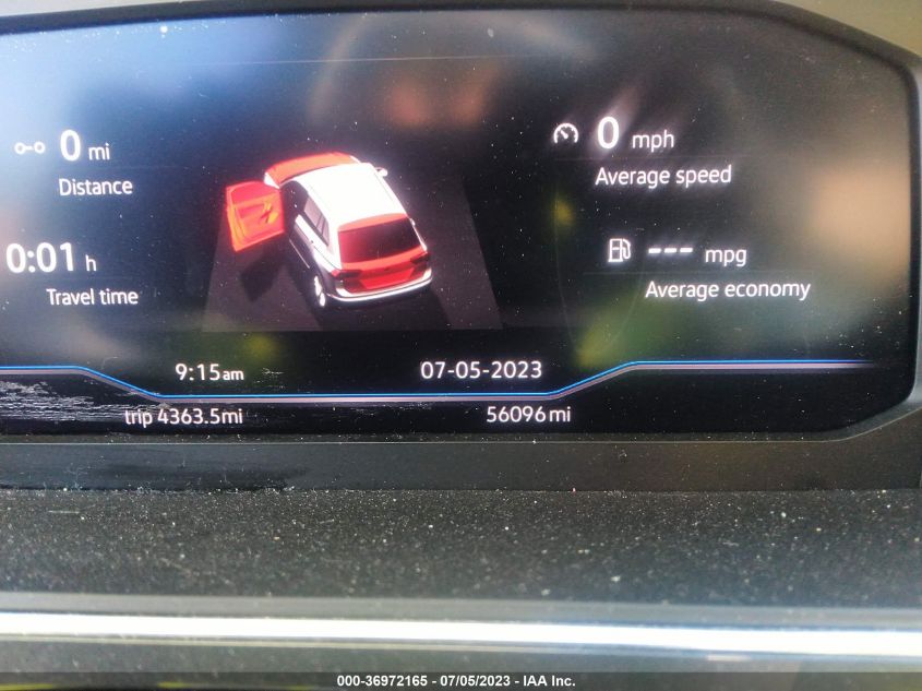 2019 VOLKSWAGEN TIGUAN SE/SEL/SEL R-LINE - 3VV3B7AX8KM189574