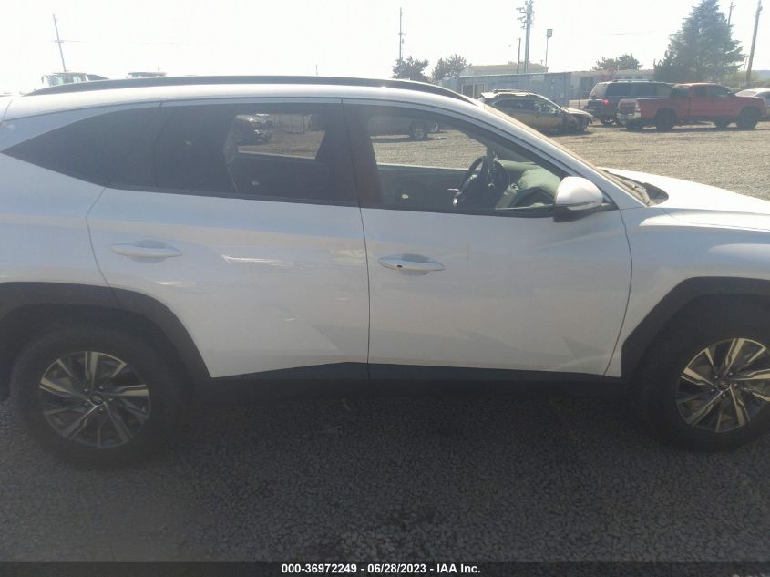 2022 HYUNDAI TUCSON HYBRID BLUE KM8JBCA19NU019729