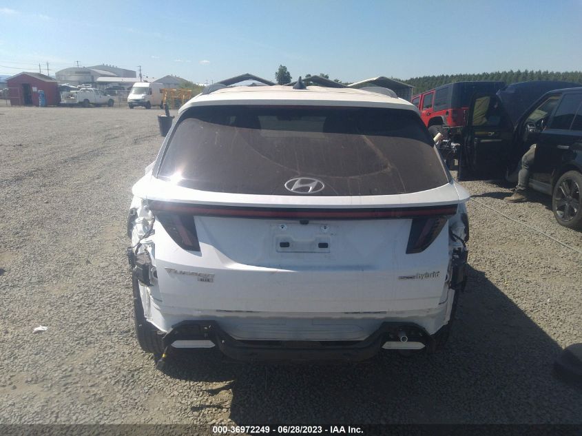 2022 HYUNDAI TUCSON HYBRID BLUE KM8JBCA19NU019729