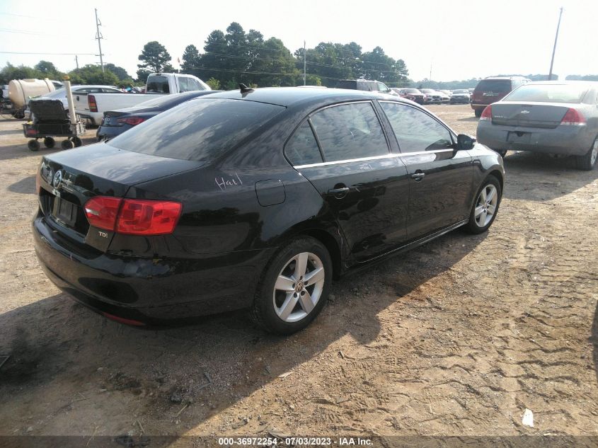 2013 VOLKSWAGEN JETTA SEDAN TDI 3VWLL7AJ4DM404598