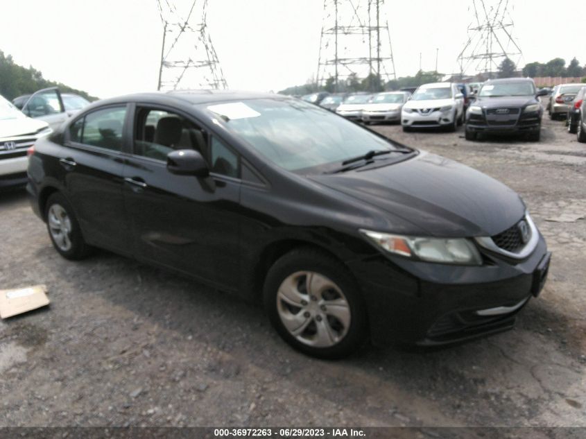 2013 HONDA CIVIC SDN LX - 19XFB2F54DE231872