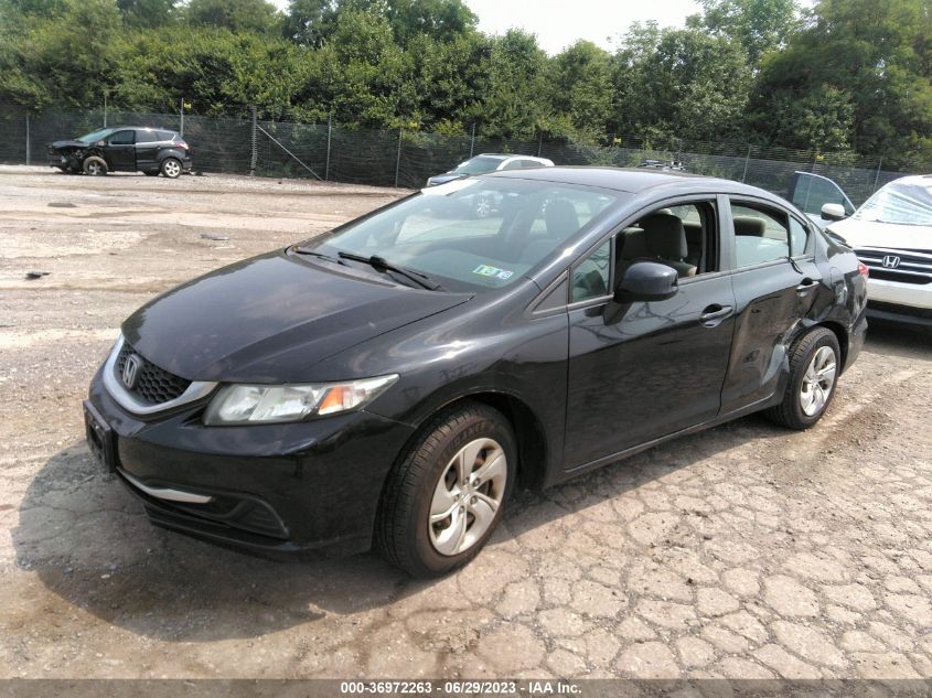 2013 HONDA CIVIC SDN LX - 19XFB2F54DE231872