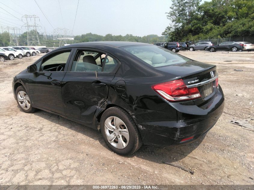 2013 HONDA CIVIC SDN LX - 19XFB2F54DE231872