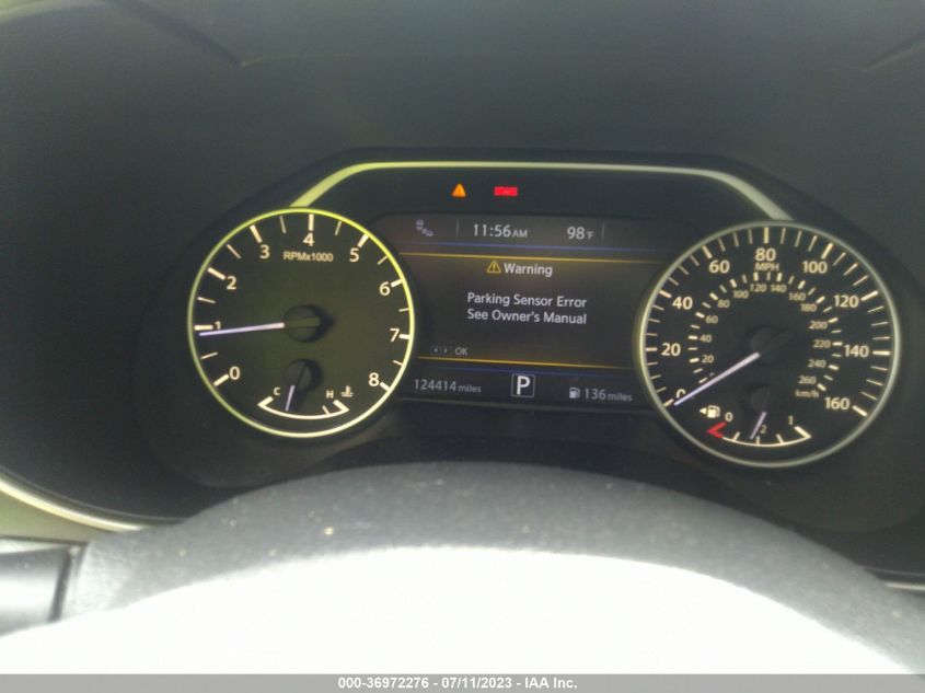 2016 NISSAN MAXIMA 3.5S/SV/SL/SR/PLAT - 1N4AA6APXGC901570