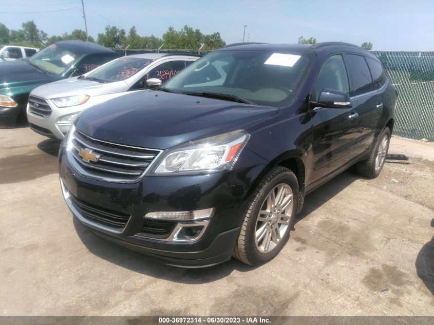 2015 CHEVROLET TRAVERSE LT - 1GNKVGKD5FJ298803