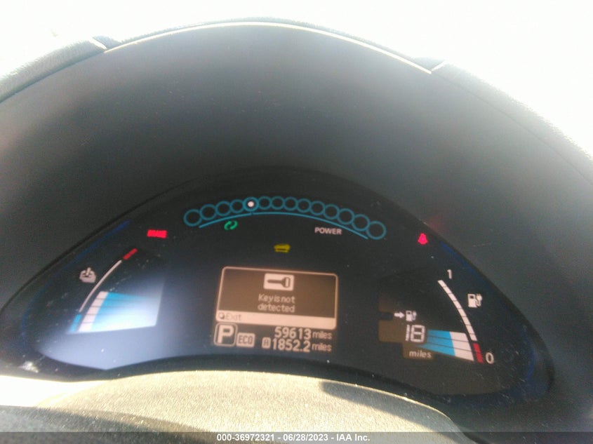 VIN 1N4BZ0CP8HC308072 2017 NISSAN LEAF S