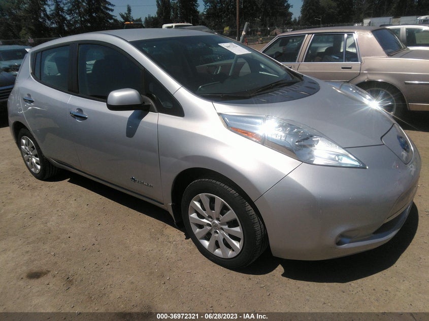 VIN 1N4BZ0CP8HC308072 2017 NISSAN LEAF S