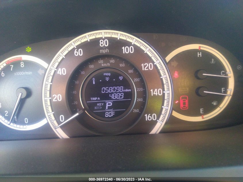 2016 HONDA ACCORD SEDAN EX-L - 1HGCR2F85GA112214