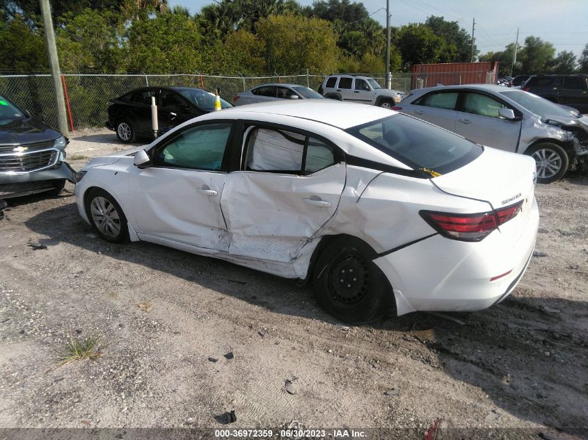 2020 NISSAN SENTRA S - 3N1AB8BVXLY223875