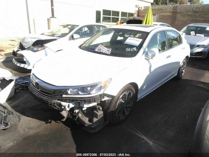 2017 HONDA ACCORD SEDAN EX-L - 1HGCR2F8XHA124098