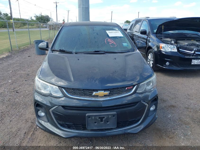 2017 CHEVROLET SONIC LT - 1G1JD5SH3H4124124