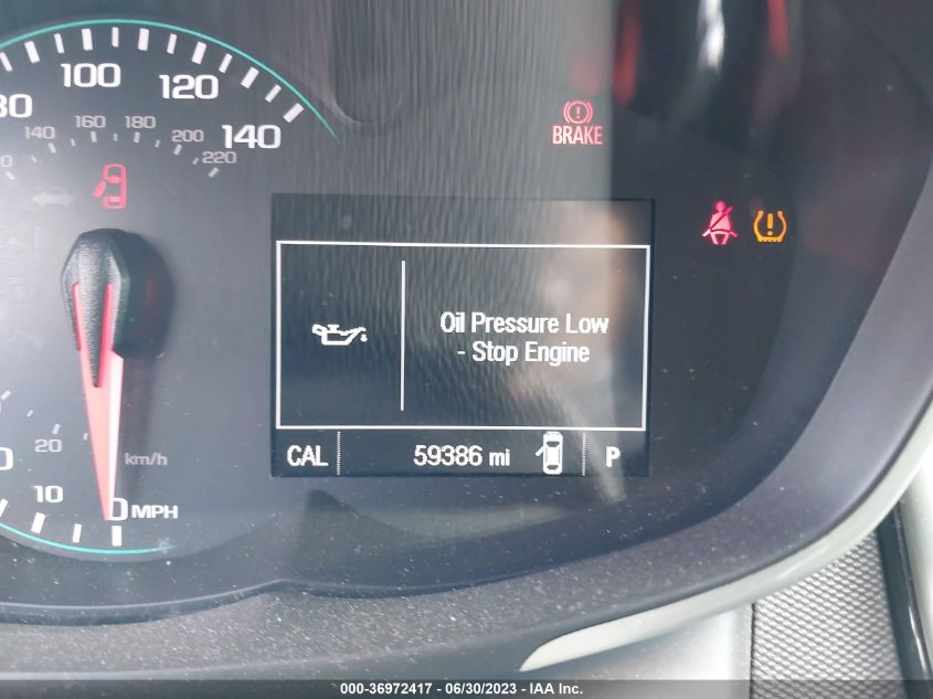 2017 CHEVROLET SONIC LT - 1G1JD5SH3H4124124