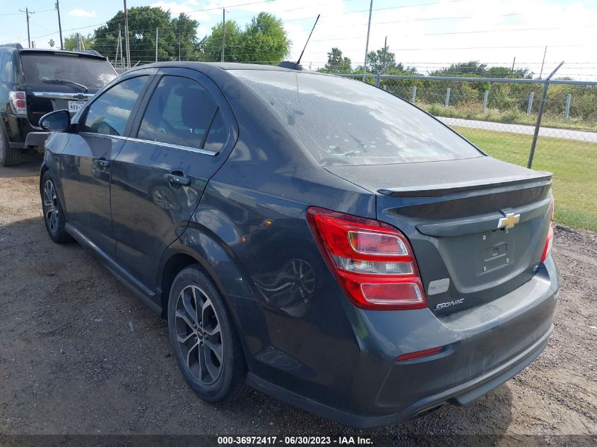 2017 CHEVROLET SONIC LT - 1G1JD5SH3H4124124