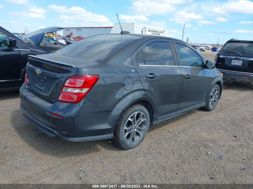 2017 CHEVROLET SONIC LT - 1G1JD5SH3H4124124