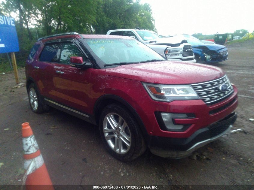 2016 FORD EXPLORER LIMITED - 1FM5K7FH3GGC64008
