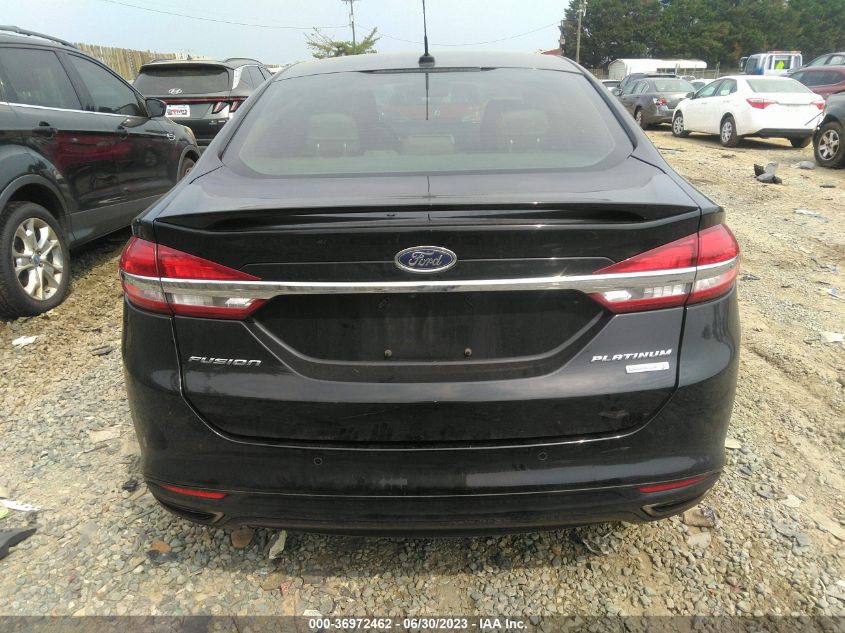 2017 FORD FUSION TITANIUM/PLATINUM - 3FA6P0K98HR347305