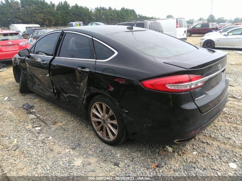 2017 FORD FUSION TITANIUM/PLATINUM - 3FA6P0K98HR347305