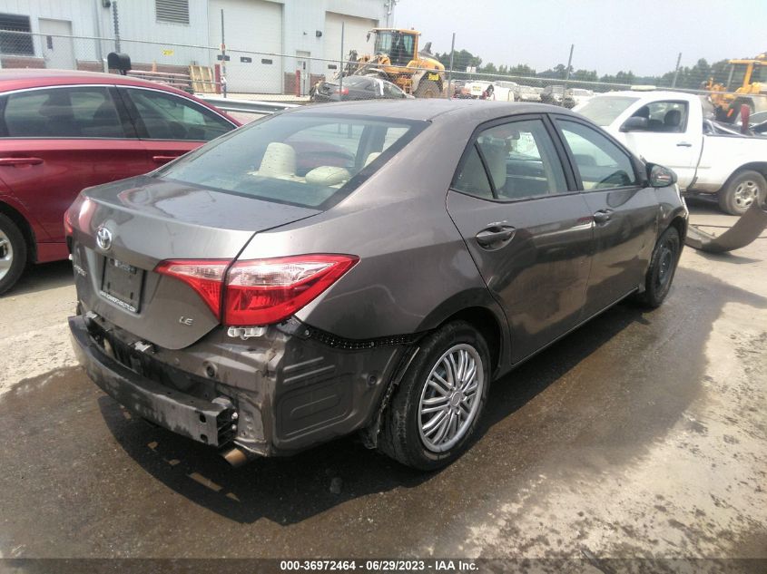 2018 TOYOTA COROLLA L/LE/XLE/SE/XSE - 5YFBURHE5JP739566