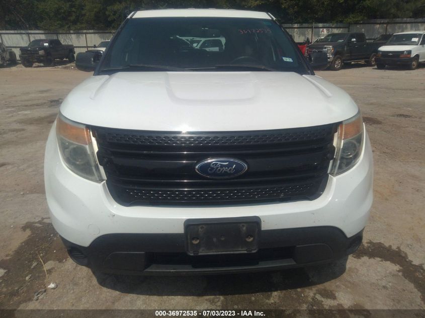2013 FORD UTILITY POLICE 1FM5K8AR7DGA46798