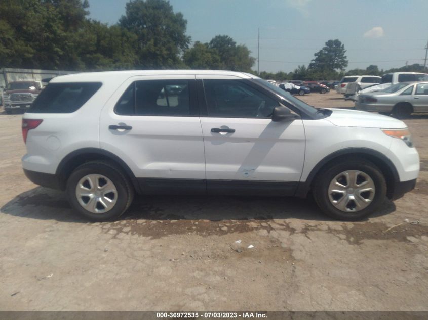 2013 FORD UTILITY POLICE 1FM5K8AR7DGA46798