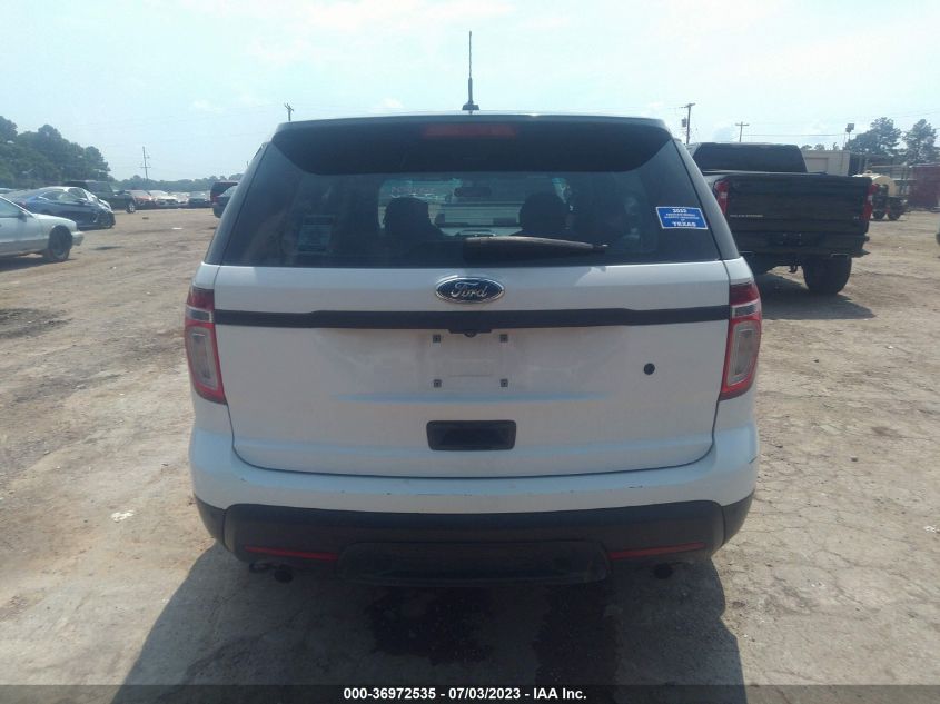 2013 FORD UTILITY POLICE 1FM5K8AR7DGA46798