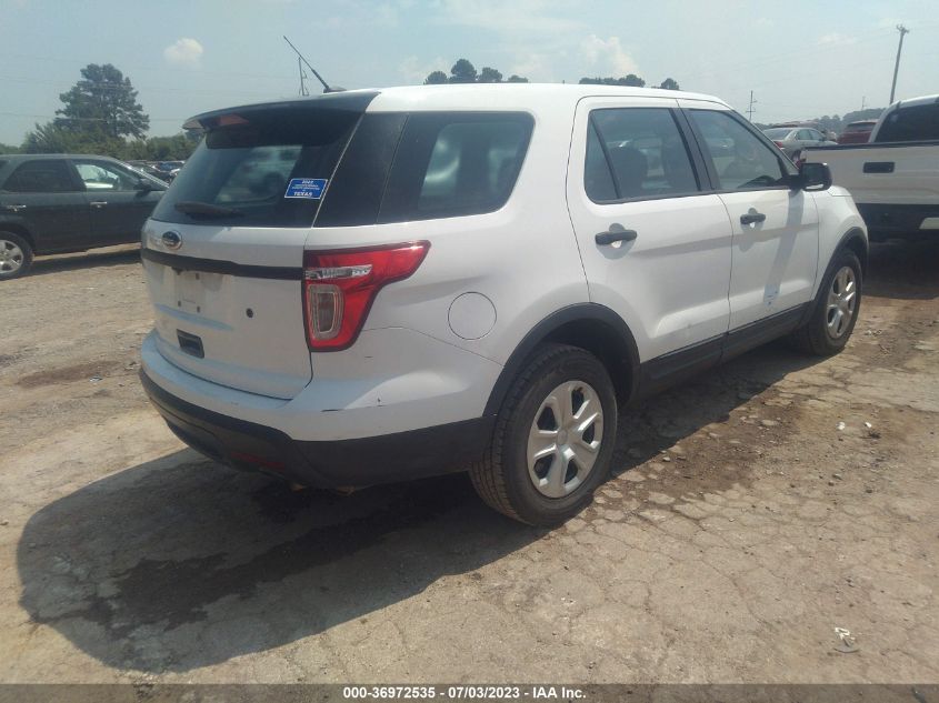 2013 FORD UTILITY POLICE 1FM5K8AR7DGA46798