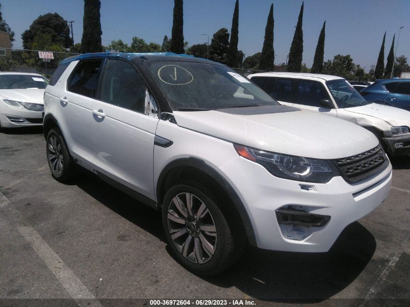 SALCT2FX5KH786315 LAND ROVER DISCOVERY SPORT HSE LUXURY 2019