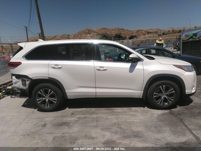 2018 TOYOTA HIGHLANDER LE - 5TDBZRFH4JS823805