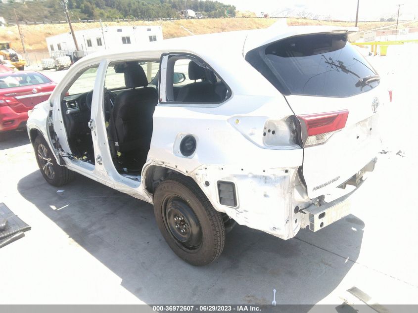 2018 TOYOTA HIGHLANDER LE - 5TDBZRFH4JS823805