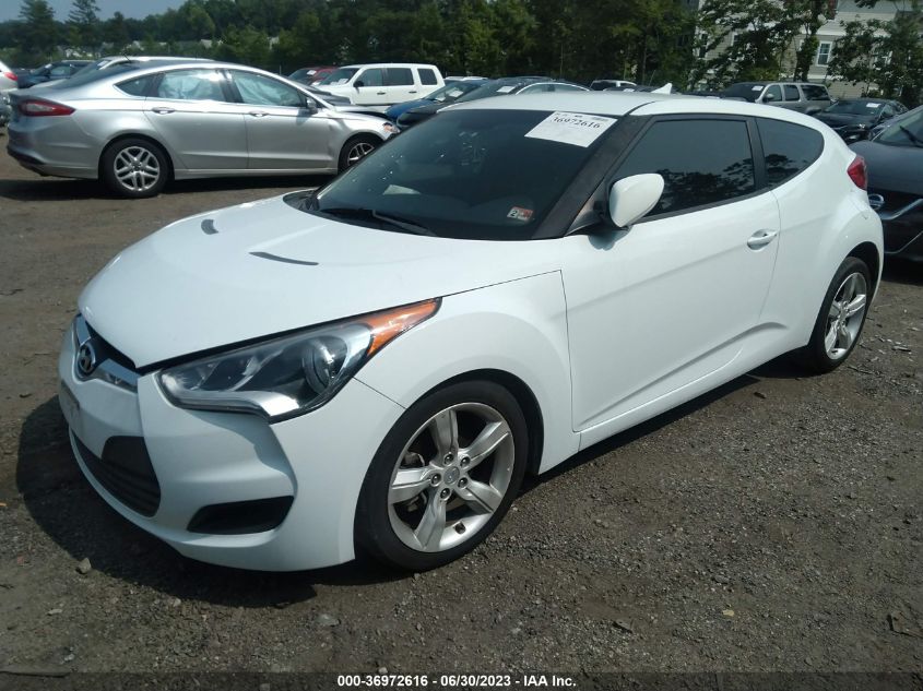 2014 HYUNDAI VELOSTER - KMHTC6AD5EU214681