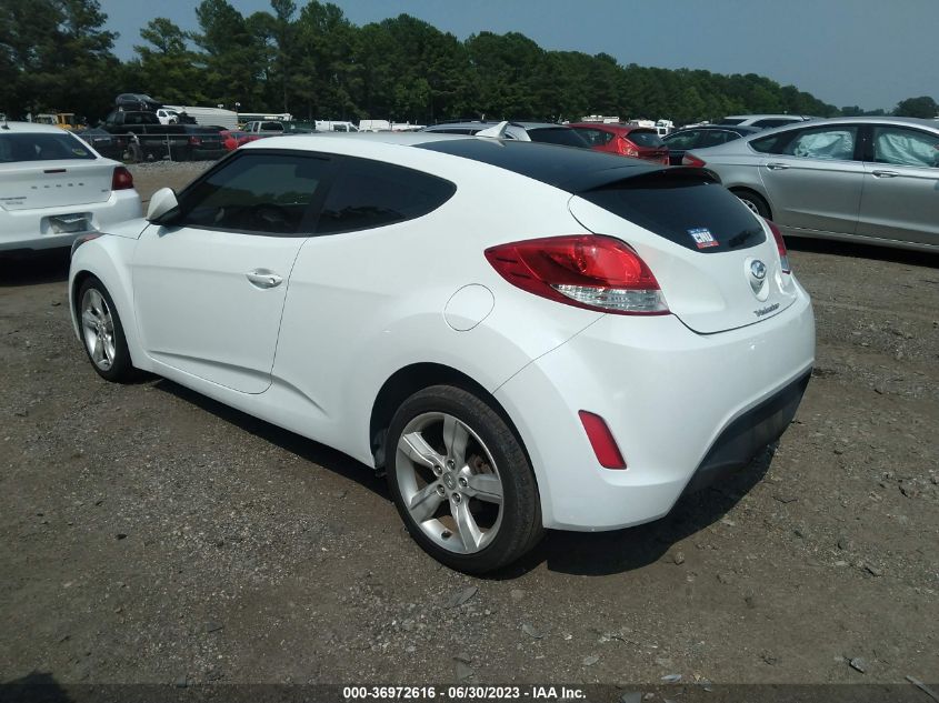2014 HYUNDAI VELOSTER - KMHTC6AD5EU214681