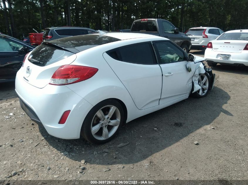 2014 HYUNDAI VELOSTER - KMHTC6AD5EU214681