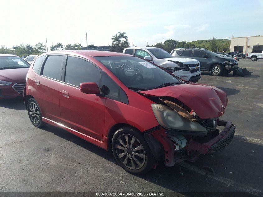 2013 HONDA FIT SPORT - JHMGE8H56DC019508