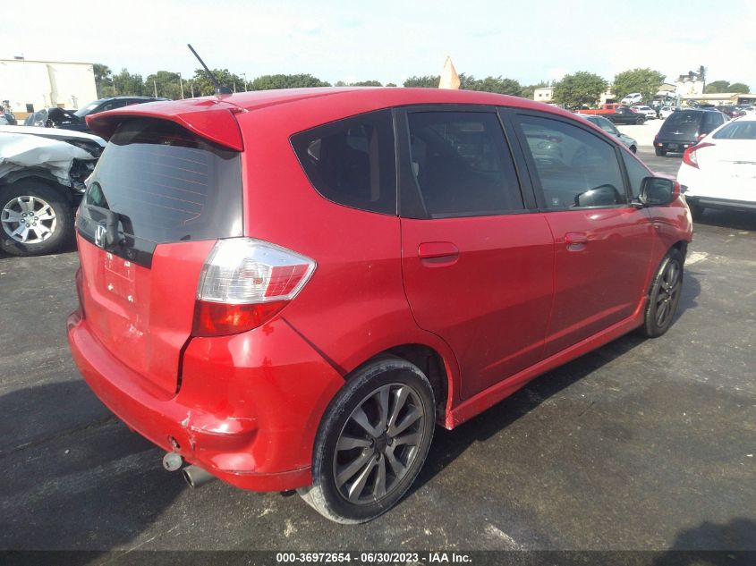 2013 HONDA FIT SPORT - JHMGE8H56DC019508