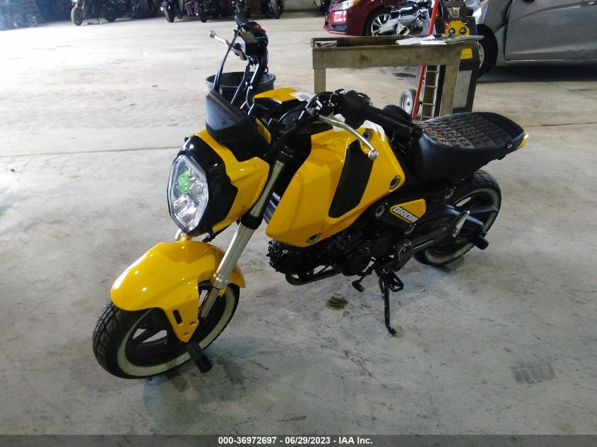 2022 HONDA GROM 125 MLHJC9217N5002809