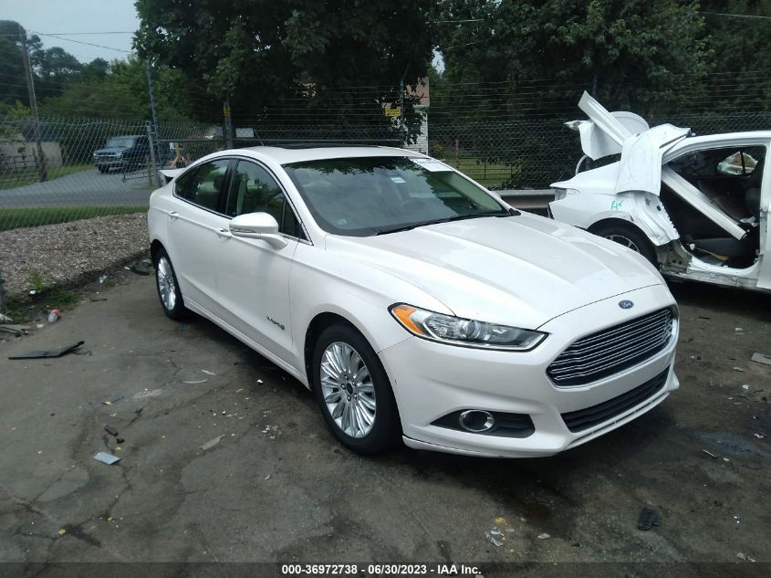 2013 FORD FUSION SE HYBRID - 3FA6P0LU6DR198048