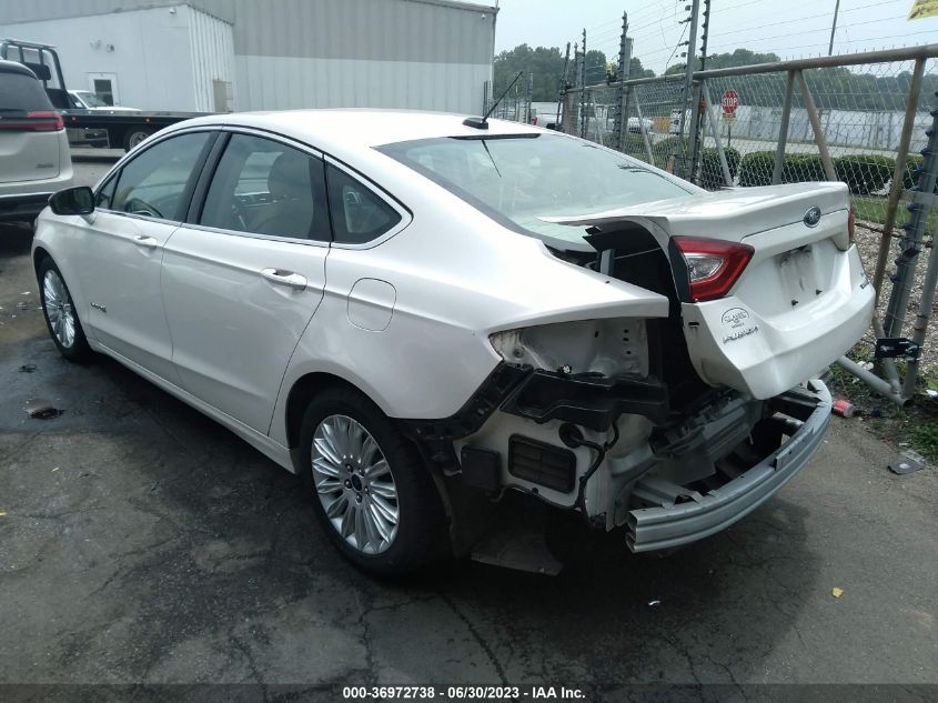 2013 FORD FUSION SE HYBRID - 3FA6P0LU6DR198048