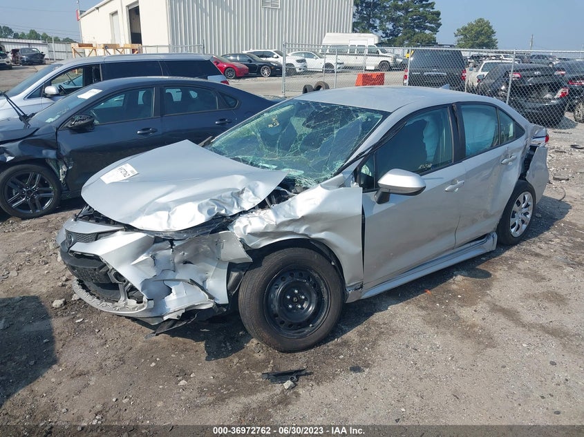 VIN 5YFEPRAE6LP065378 2020 TOYOTA COROLLA LE