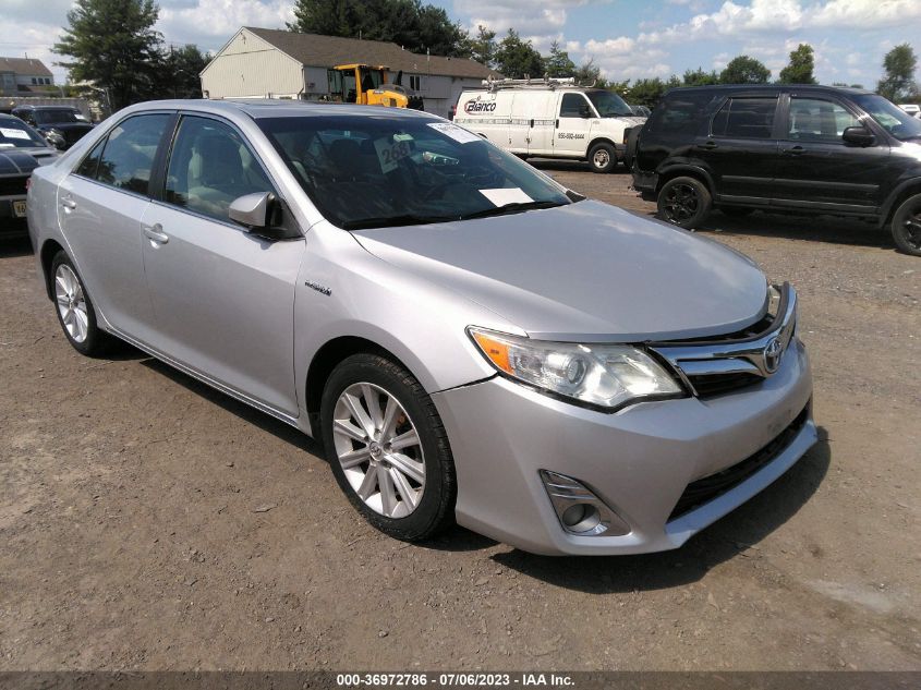 2013 TOYOTA CAMRY HYBRID LE/XLE - 4T1BD1FK8DU077494
