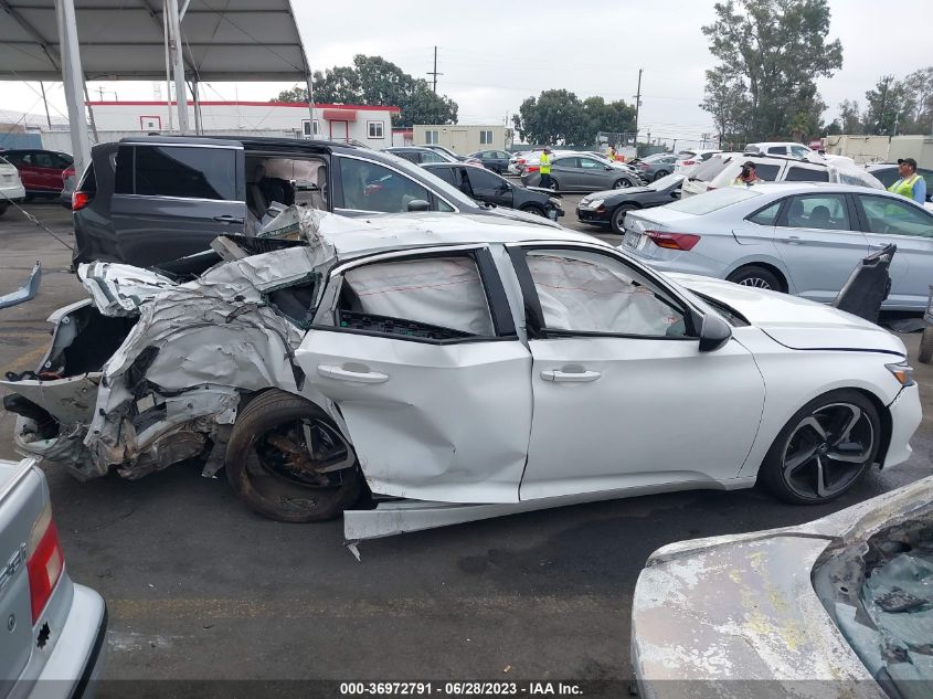 2022 HONDA ACCORD SEDAN SPORT - 1HGCV2F37NA008479